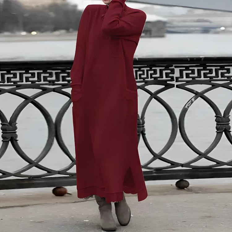 Lena | Soft Winter Midi Dress