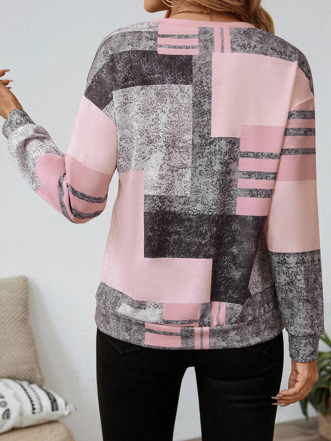 Solvi | Colourblock Half-Zip Sweatshirt