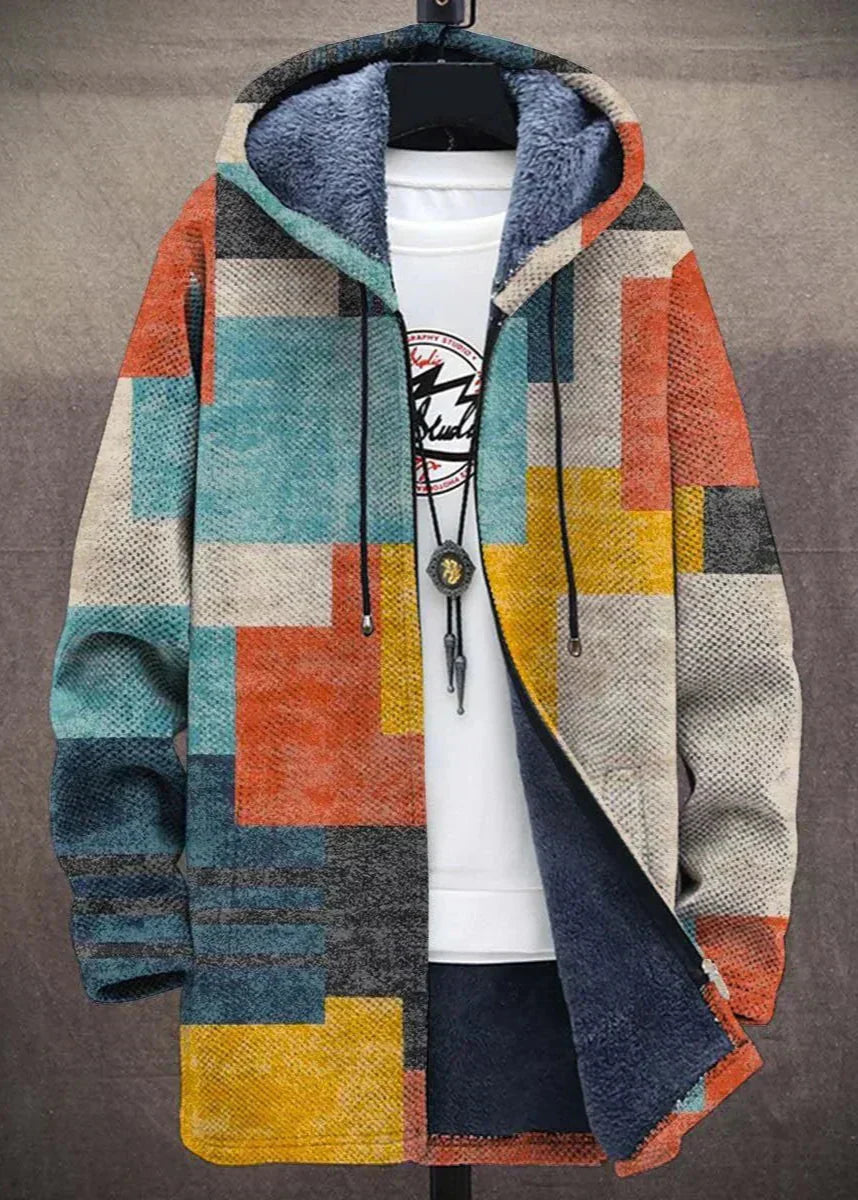 Astrid | Printed Knit Cardigan