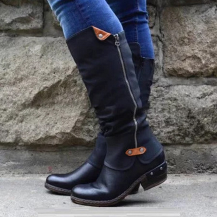 Elin | Tall Zip Boots