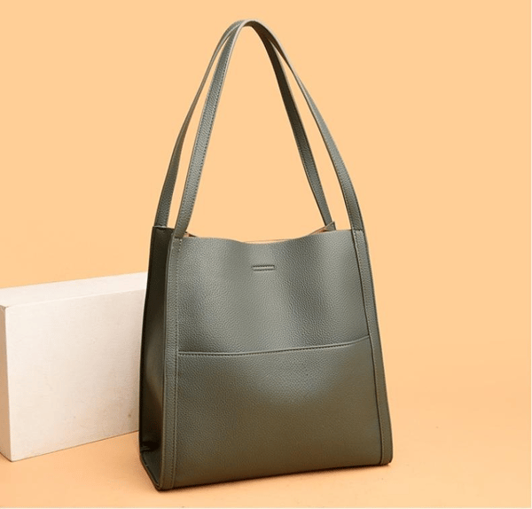 Calais Poise | Genuine Vegan Leather Shoulder Bag
