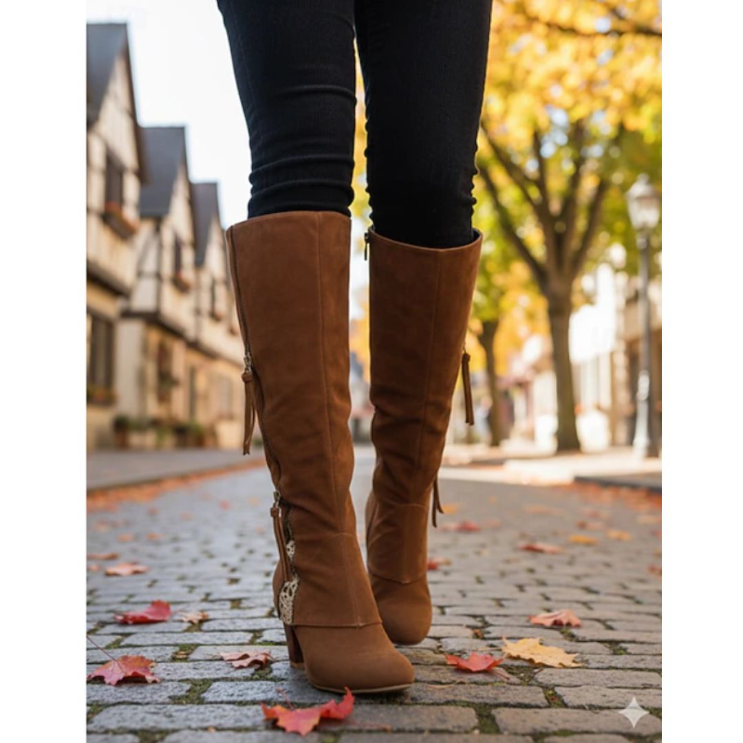 Noémie | Knee-High Suede Boots