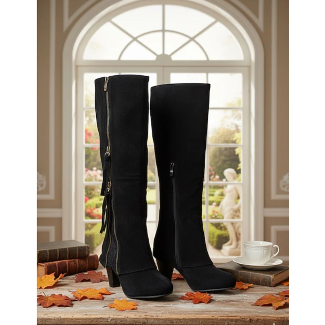 Noémie | Knee-High Suede Boots
