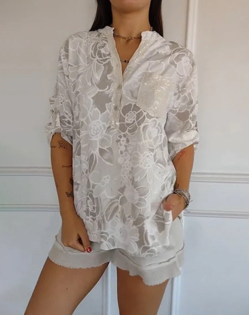 Bianca | Lightweight Floral Blouse