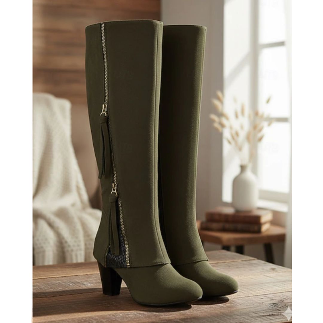 Noémie | Knee-High Suede Boots