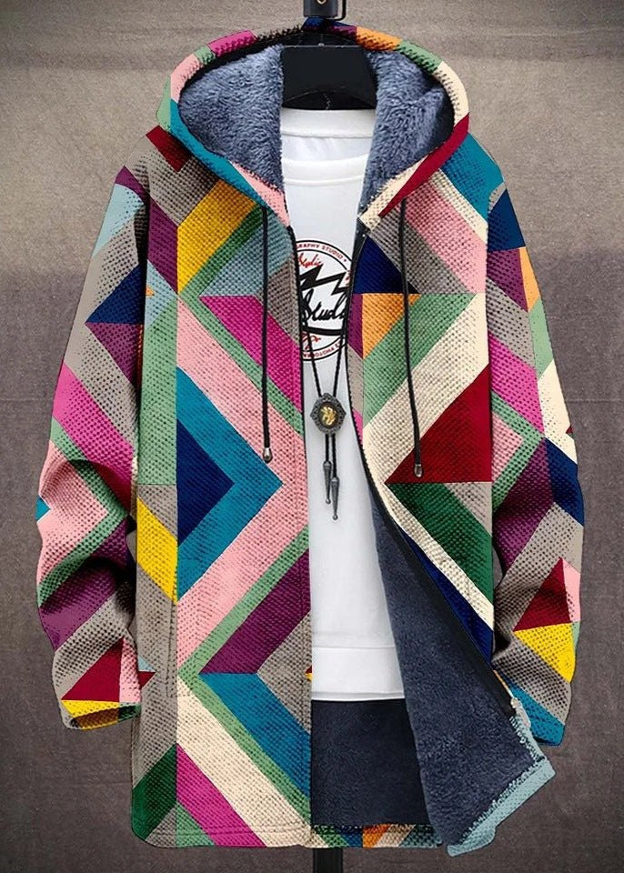 Astrid | Printed Knit Cardigan