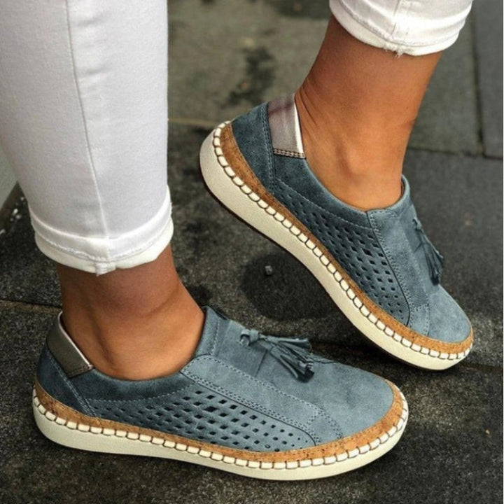 Lena | Contoured Knit Slip-Ons