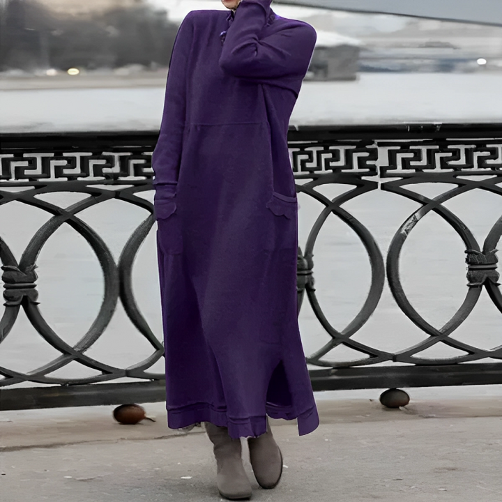 Lena | Soft Winter Midi Dress