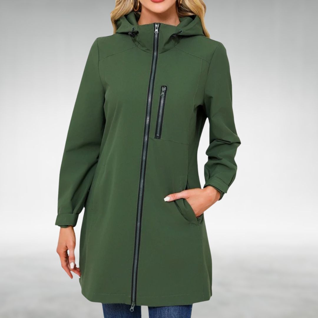 Annelise | Waterproof Long Jacket