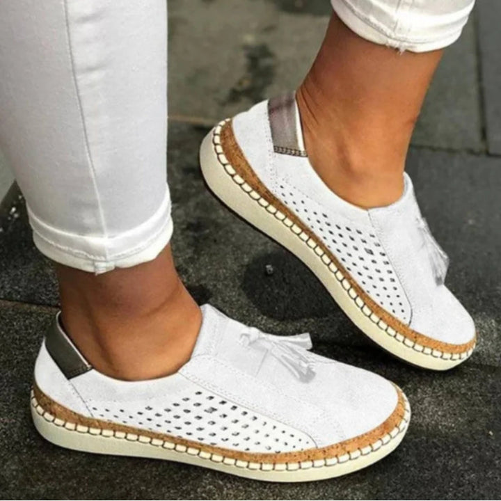 Lena | Contoured Knit Slip-Ons