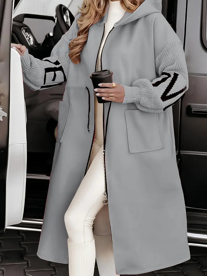 Alva | Hooded Knit Coatigan