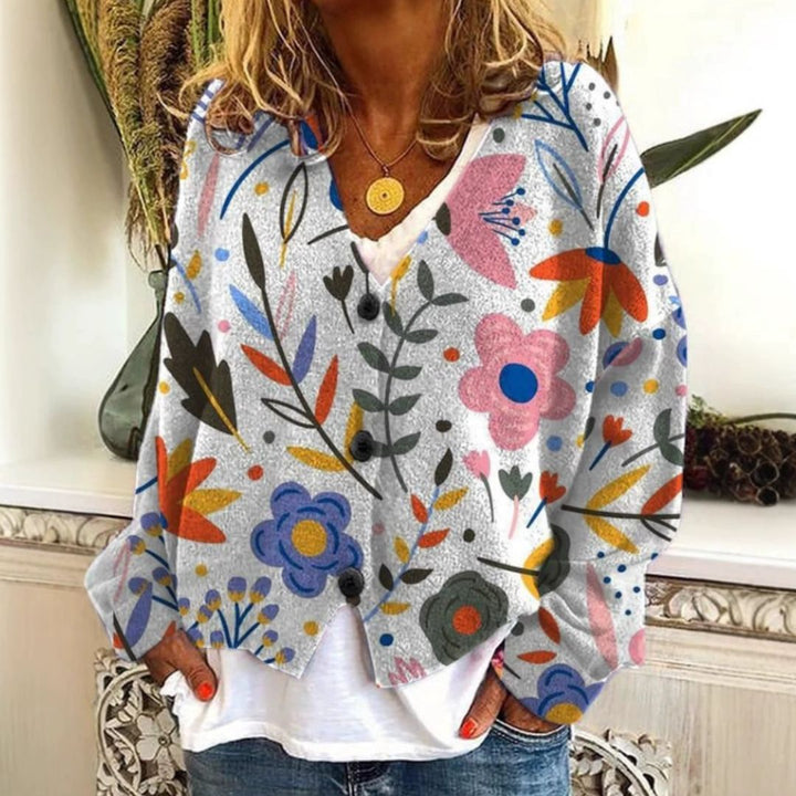 Noémie | Embroidered Knit Cardigan