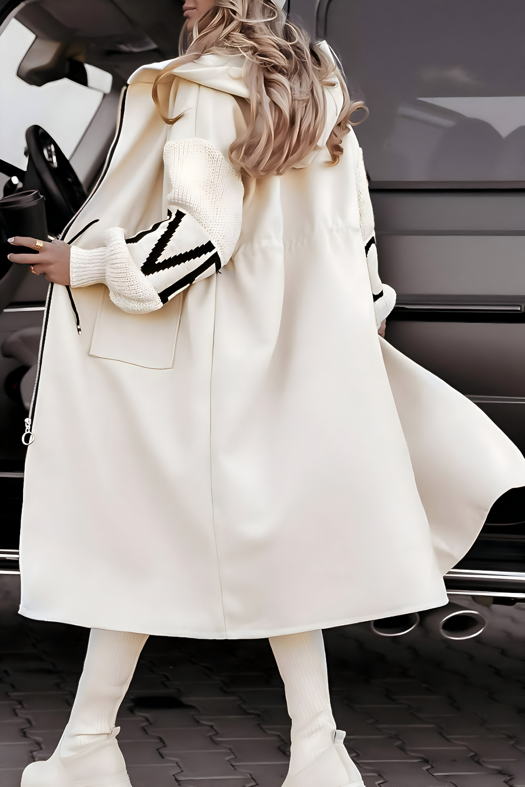 Alva | Hooded Knit Coatigan