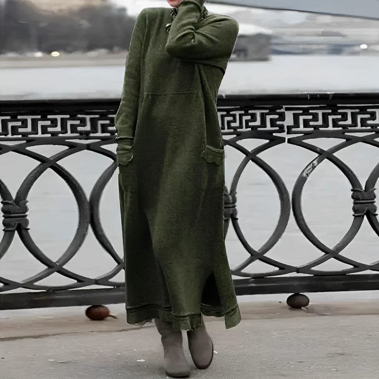 Lena | Soft Winter Midi Dress