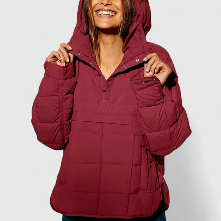 Freja | Oversized Hooded Pullover