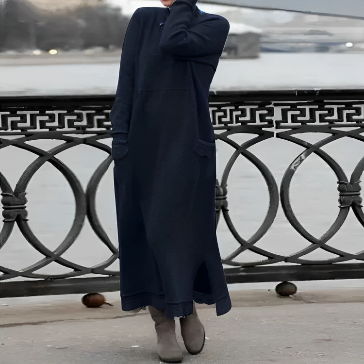 Lena | Soft Winter Midi Dress