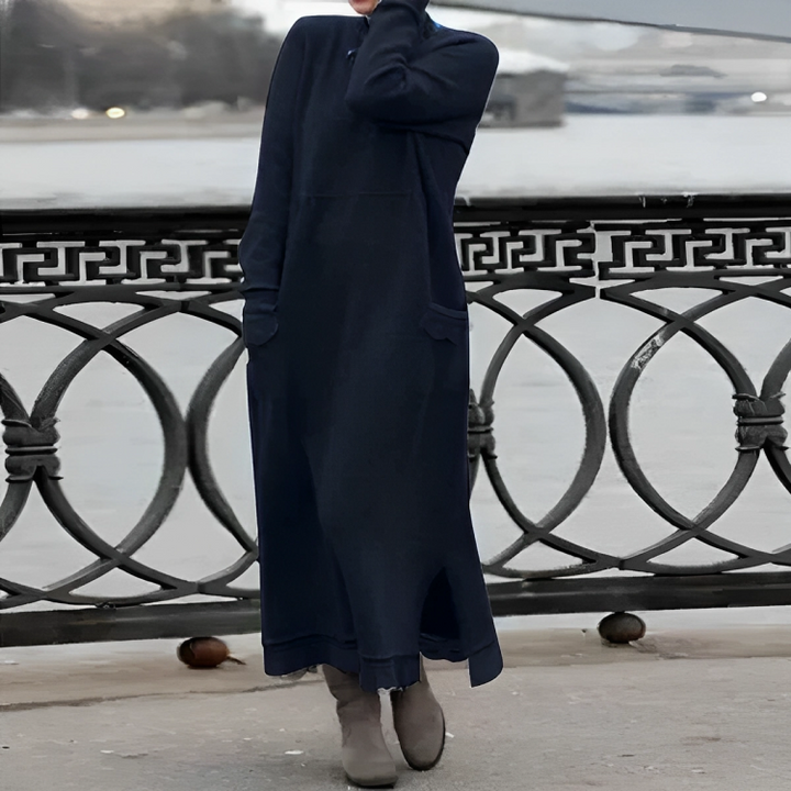 Lena | Soft Winter Midi Dress