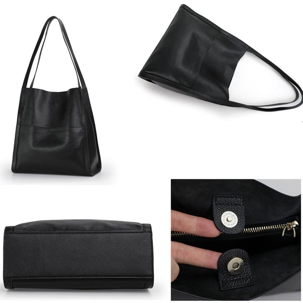 Calais Poise | Genuine Vegan Leather Shoulder Bag