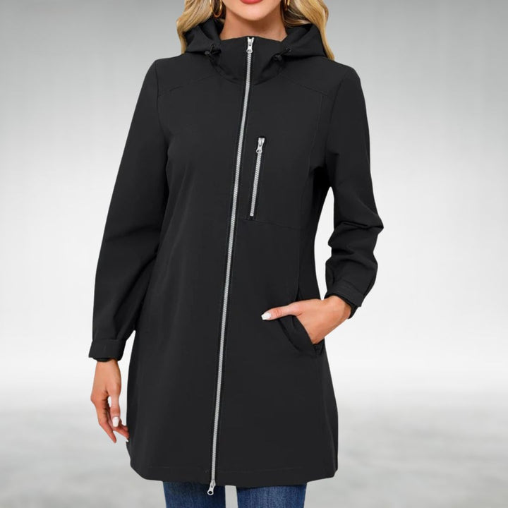 Annelise | Waterproof Long Jacket
