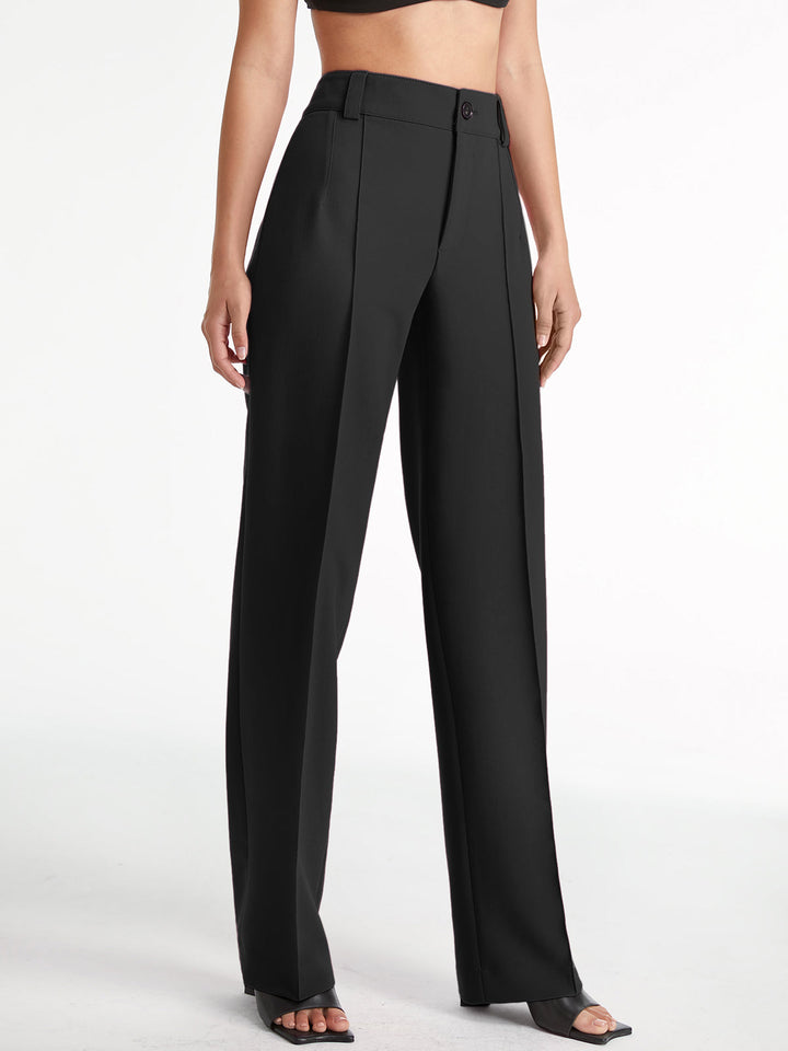 Calais Pleat Trousers — Tailored Ease