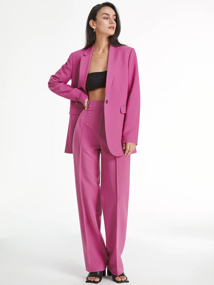 Calais Pleat Trousers — Tailored Ease