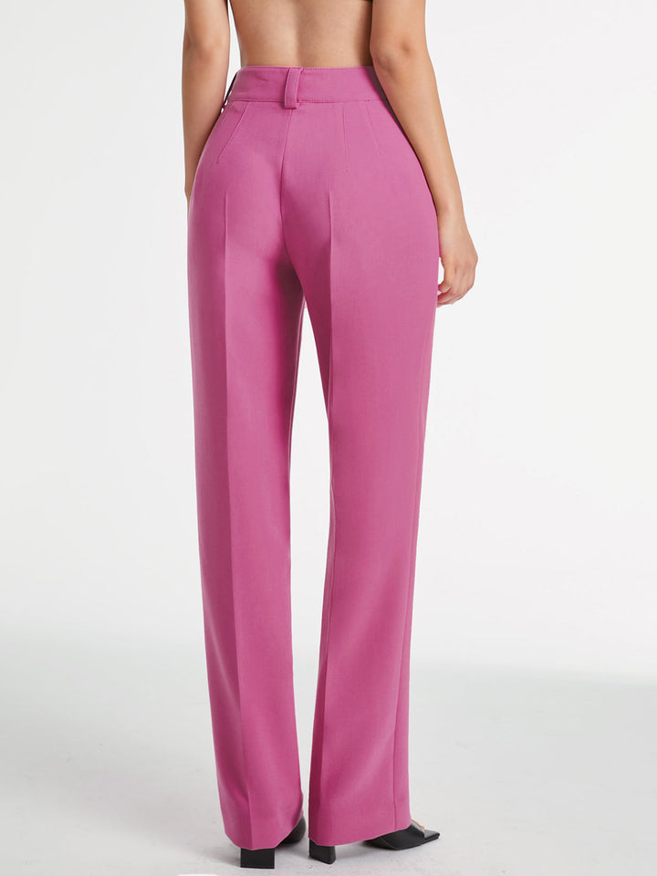 Calais Pleat Trousers — Tailored Ease