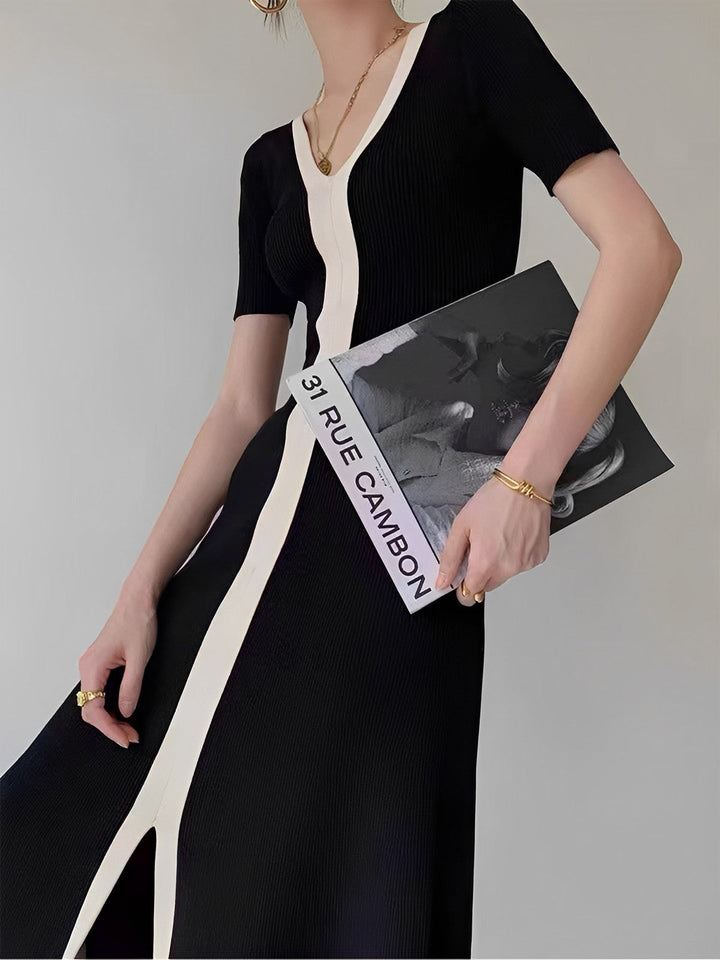 Nora Dress – Two Tone