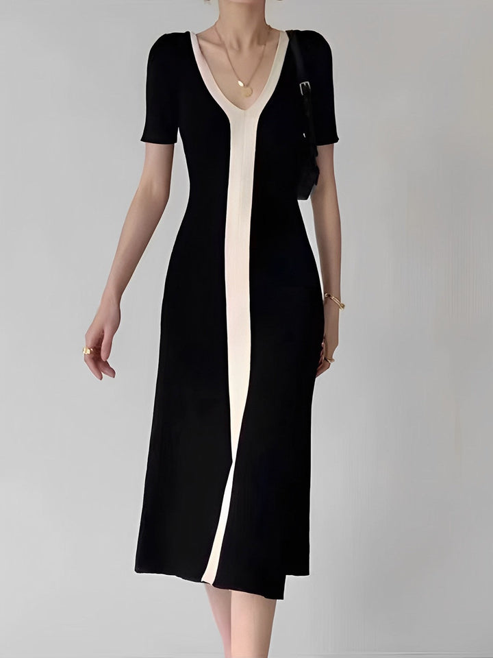 Nora Dress – Two Tone