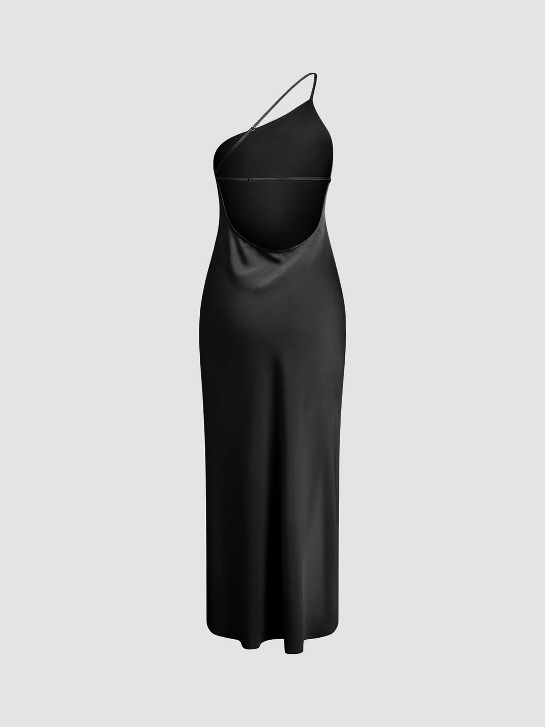 Luna Dress – Satin Open Back