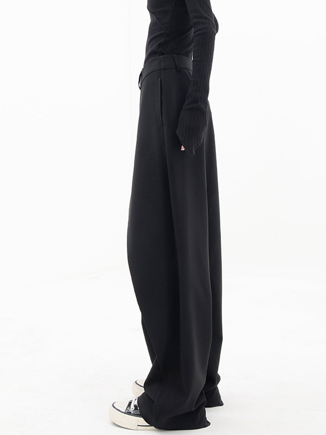 Arcos Layered Trousers — Sculpted Modernity