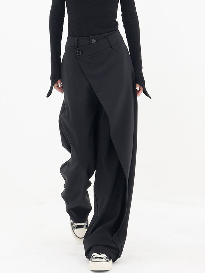 Arcos Layered Trousers — Sculpted Modernity