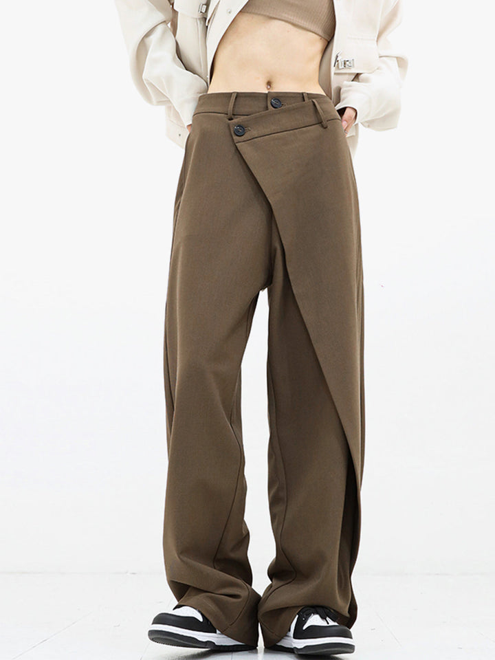 Arcos Layered Trousers — Sculpted Modernity