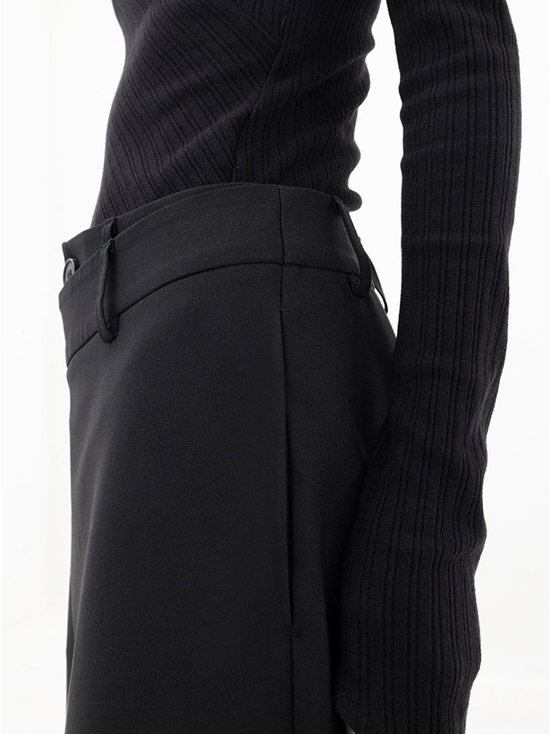 Arcos Layered Trousers — Sculpted Modernity
