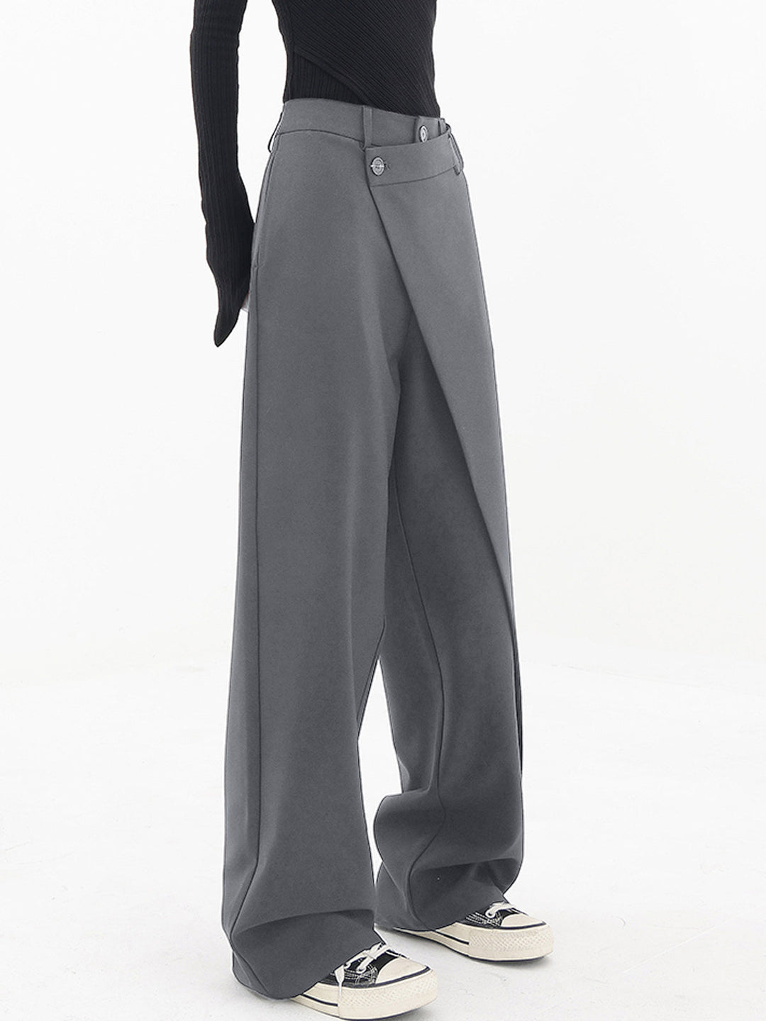 Arcos Layered Trousers — Sculpted Modernity