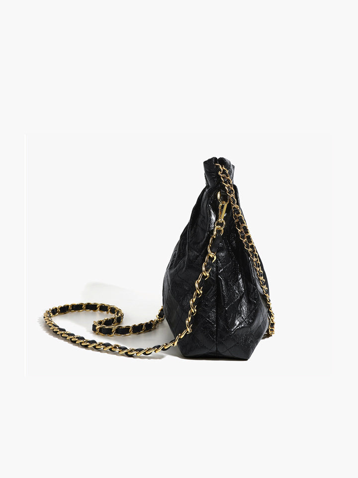 Giulia Leather Shoulder Bag – Vintage Elegance