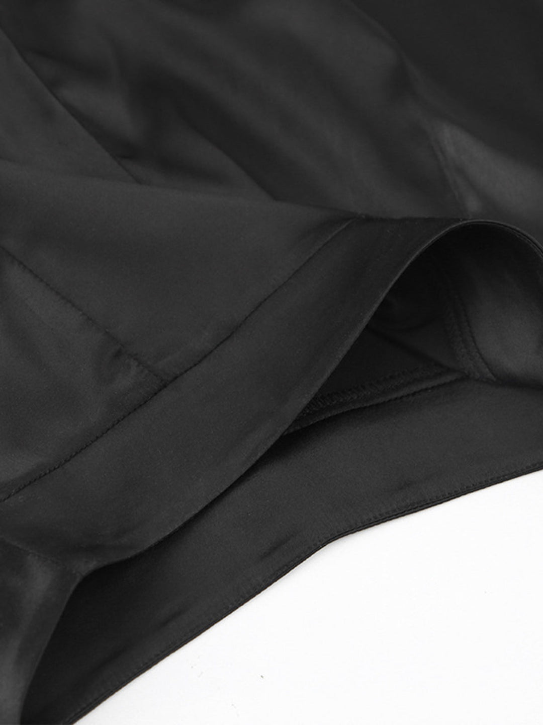 Solstice Satin Trousers — Fluid Refinement