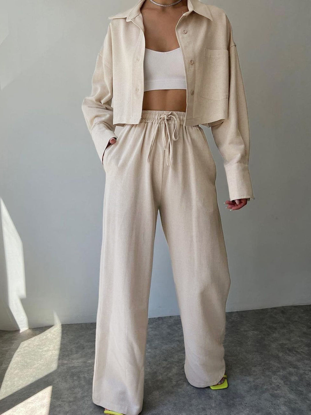 Sora Set – Linen Blend