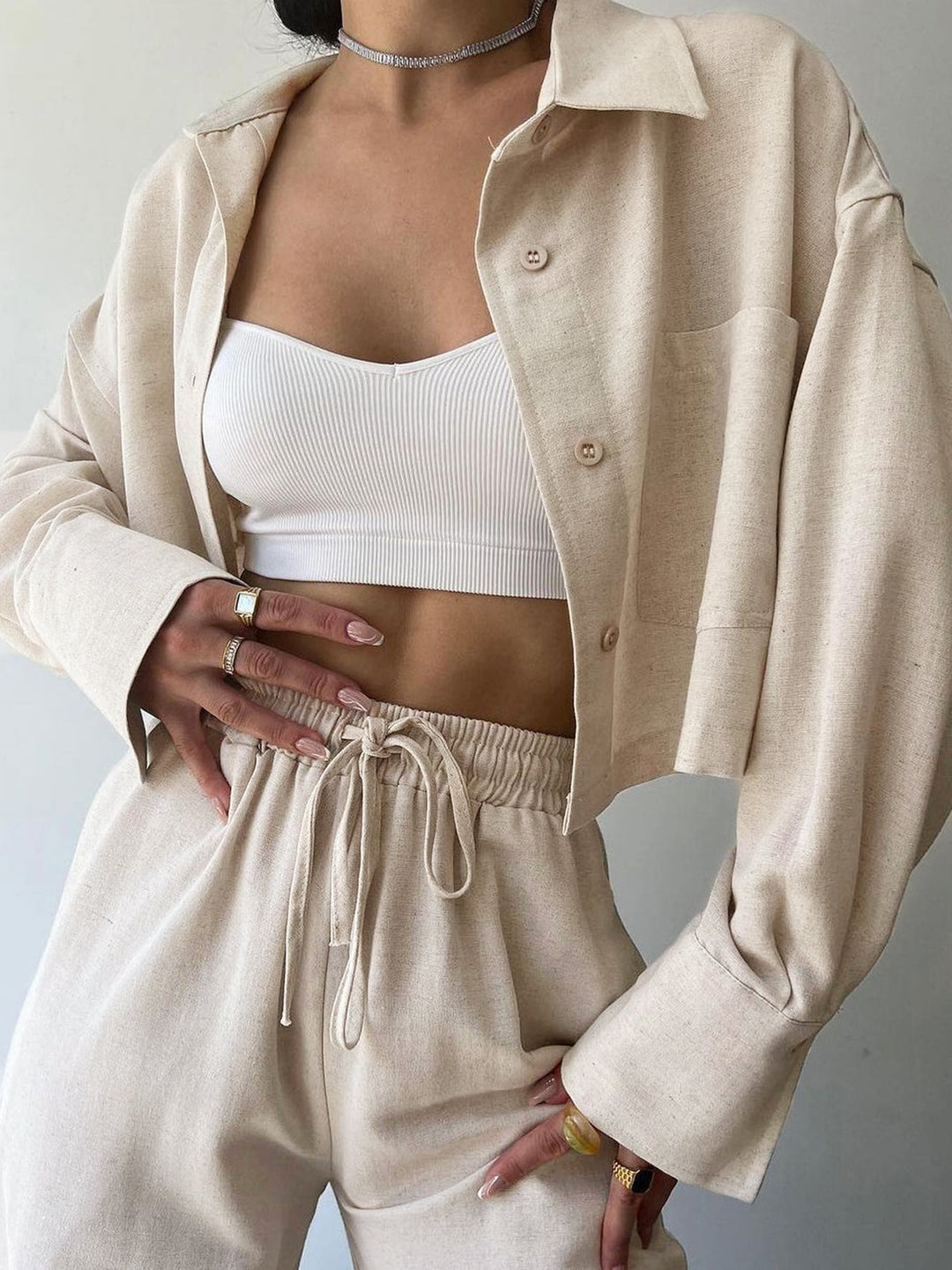 Sora Set – Linen Blend