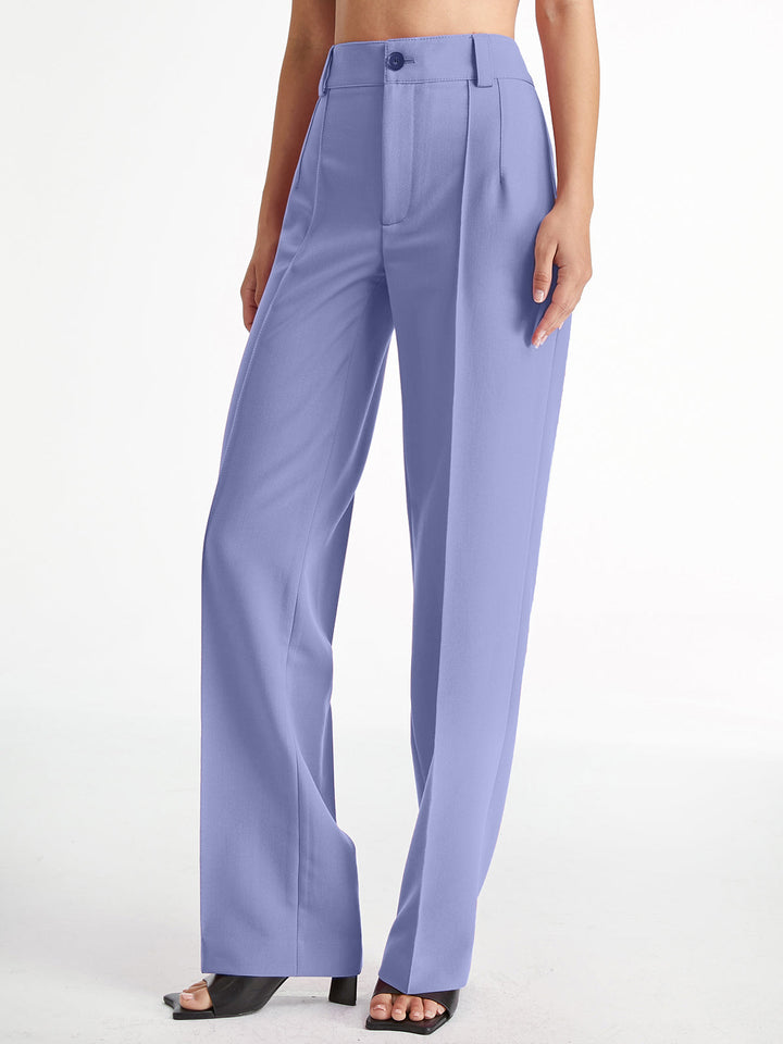 Calais Pleat Trousers — Tailored Ease