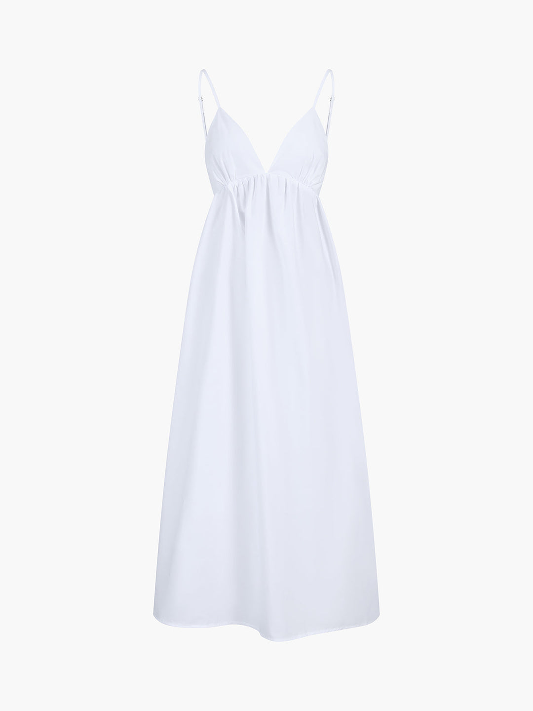 Solana Dress – Open Back Cotton