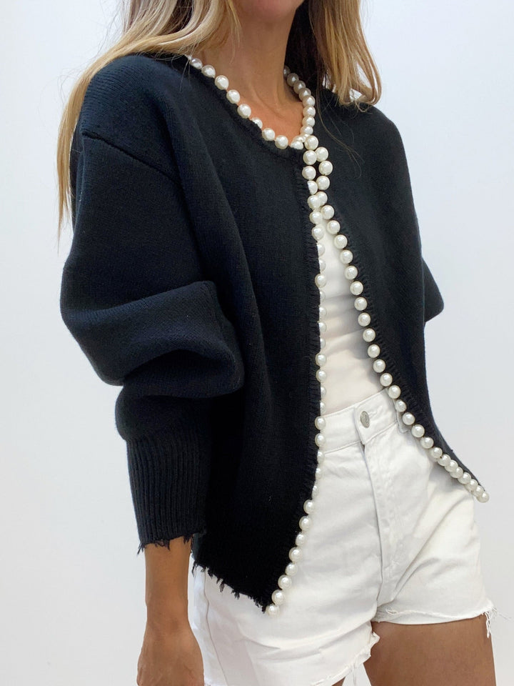 Sorelle Cardigan – Pearl Detail