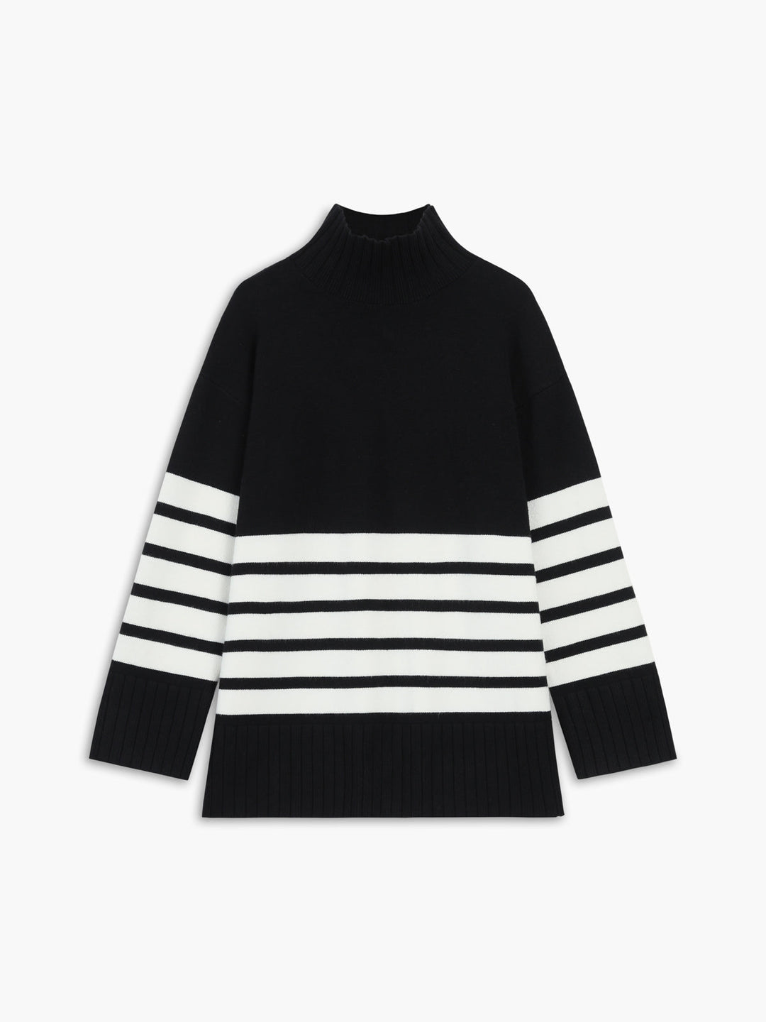 Noor Sweater – Striped Knit