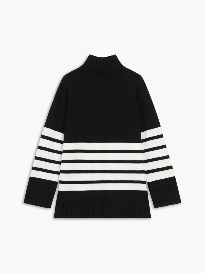 Noor Sweater – Striped Knit