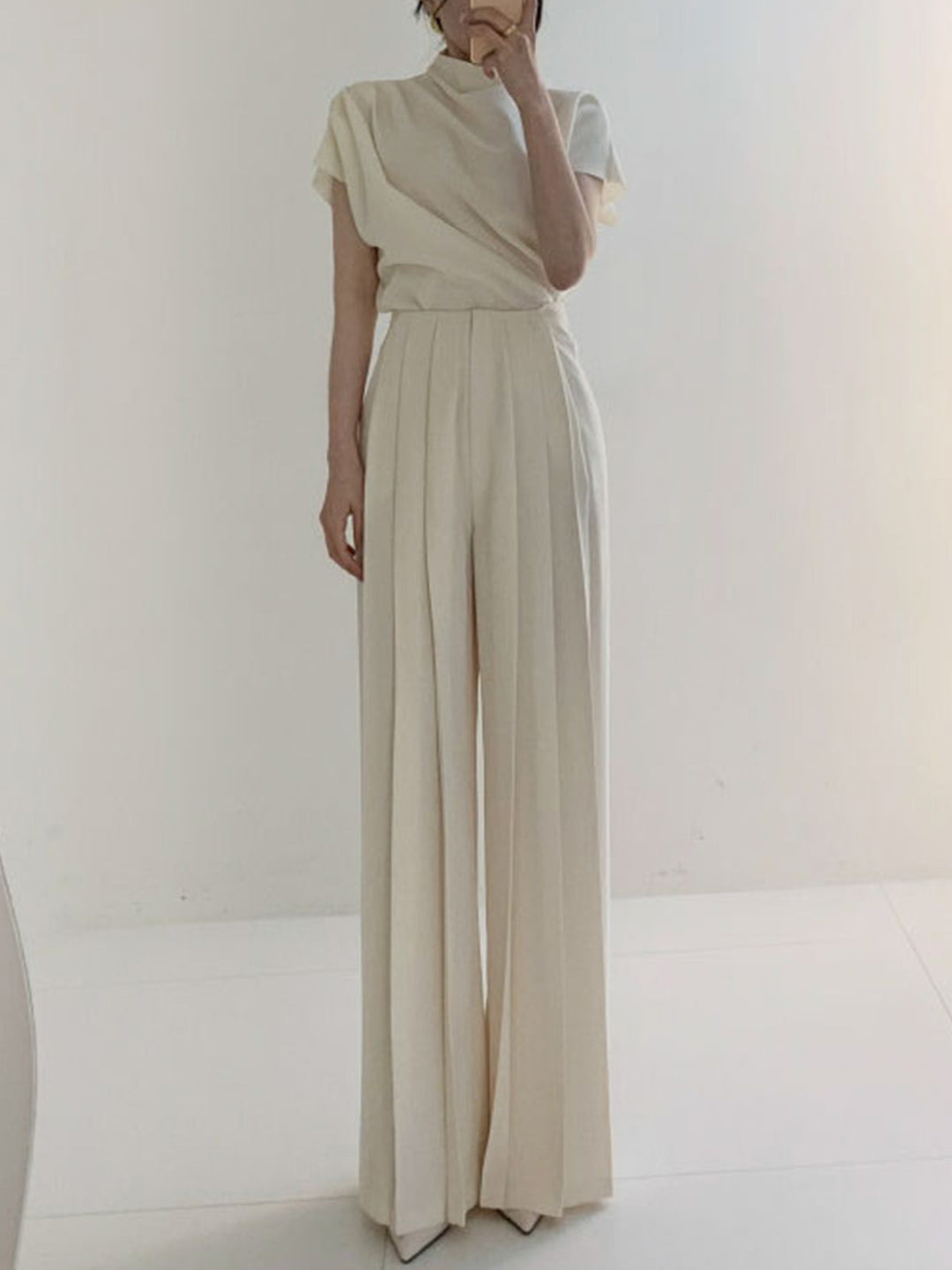 Eira Pleat Trousers — Flowing Elegance