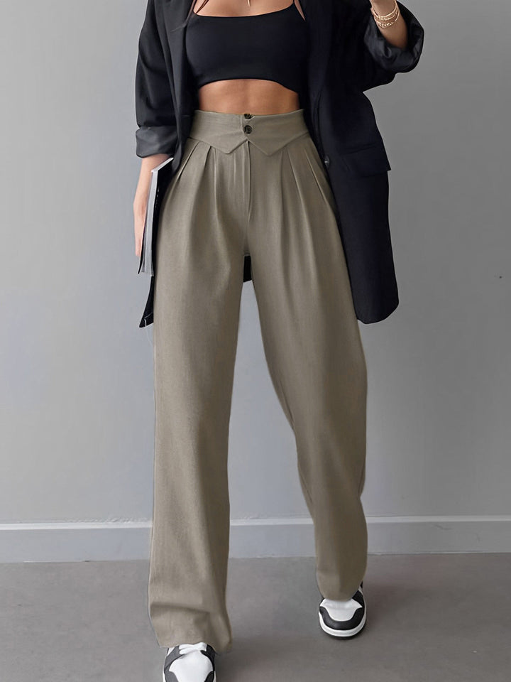Solenne Pants – Folded Waist