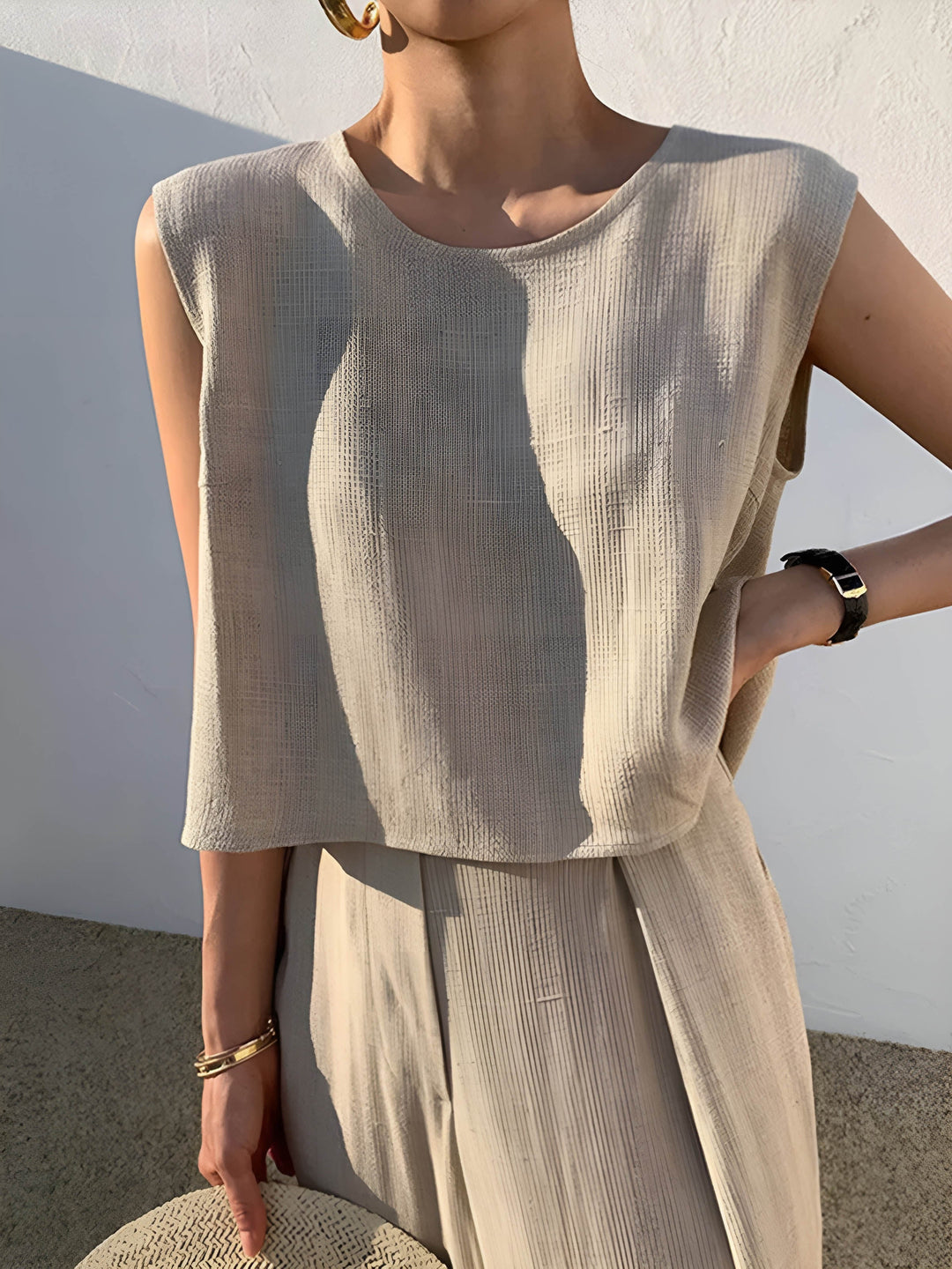 Isla Set – Linen Blend