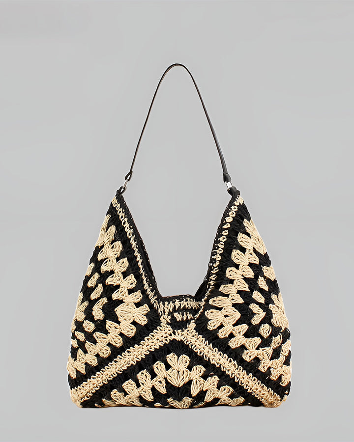 Maelle Crochet Shoulder Bag – Woven Ease