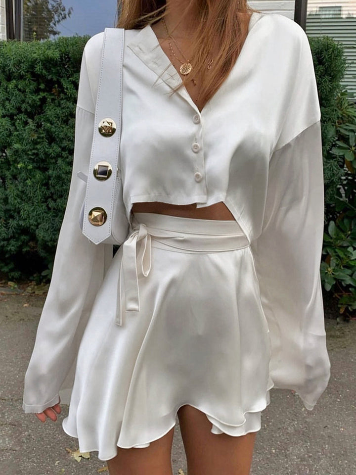 Lyra Set – Satin Wrap