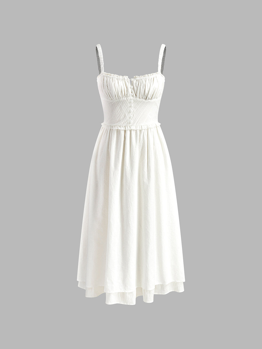 Liora Dress – Ruffle Midi