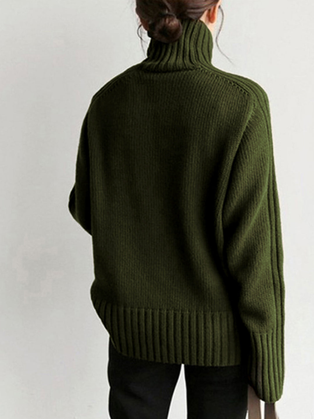 Eira Sweater – High Neck Knit